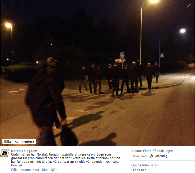  SDL, Rågsved, Stockholm, Upplopp, Swedish Defence League